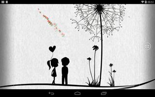 برنامه‌نما Simple Love Wallpaper عکس از صفحه