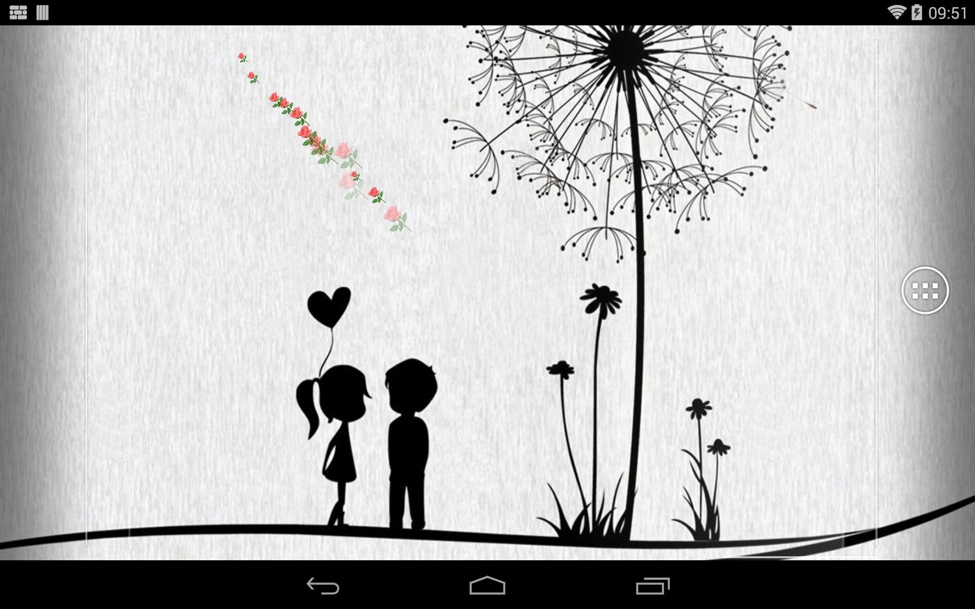 Android 用の シンプルな愛ライブ壁紙 Apk をダウンロード
