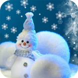 圣诞雪人动态壁纸