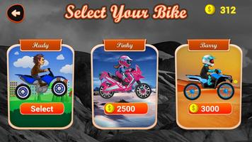 Hill Climb Motor Bike Racing screenshot 1
