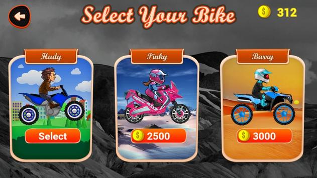 Hill Climb Motor Bike Racing apk screenshot