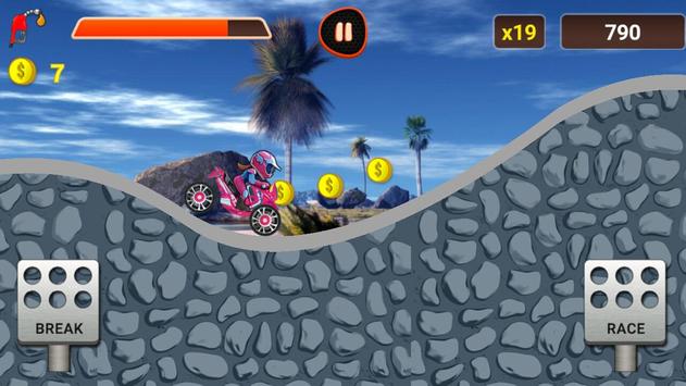 Hill Climb Motor Bike Racing apk screenshot
