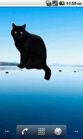 Black Cat Sticker capture d'écran 3