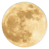 Full Moon Sticker icon