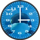 Killer Whale 1 Analog Clock أيقونة