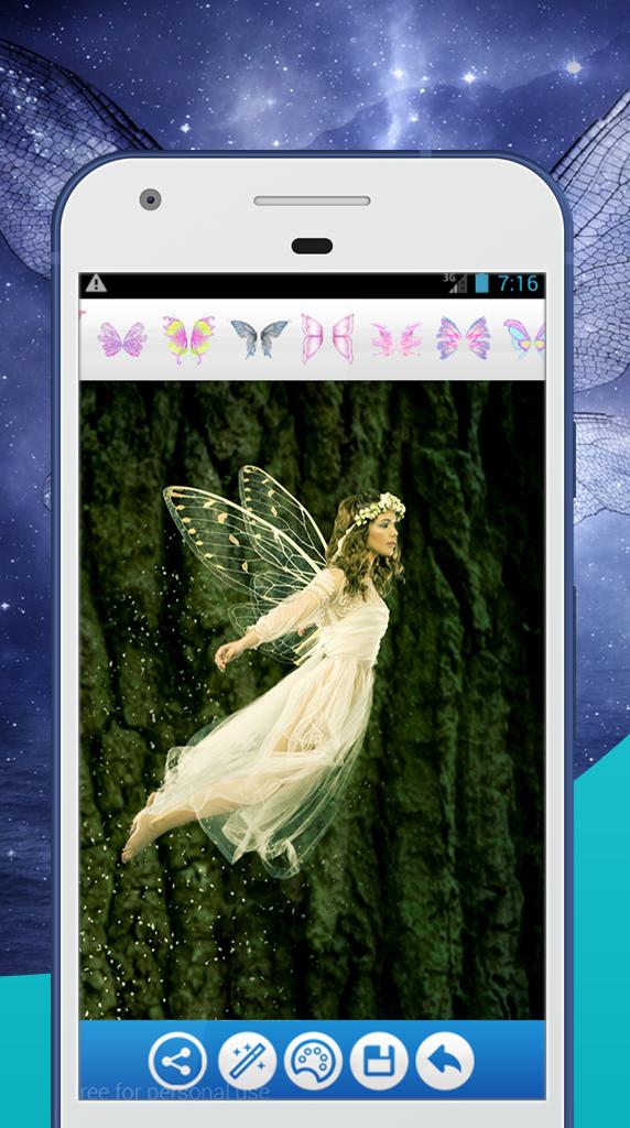 Fairy Wings Photo Editor For Android Apk Download - chrome fairy wings roblox