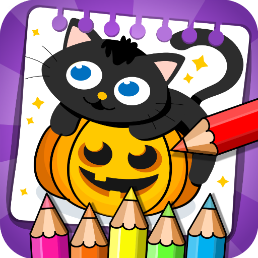 Halloween - Coloring & Games