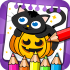 Halloween - Coloring & Games ikona
