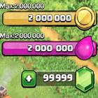 Gems Sheet for clash of clans आइकन