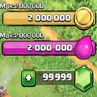 Gems Sheet for clash of clans أيقونة