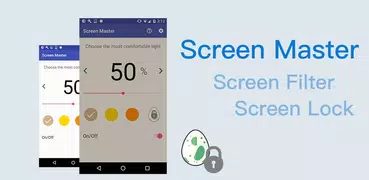 Screen Master - Touch Block & Bluelight Filter