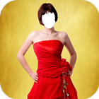 Hot Girl Long Fashion Photo Frames icon