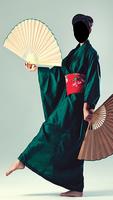 Japan Women Kimono Dress Photo Frames 스크린샷 2