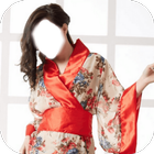 ikon Kimono Model Dress Photo Montage