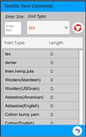 Textile Yarn Converter capture d'écran 2