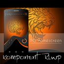 Komponent Orange klwp APK