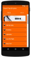 Exo-K Top Lyrics poster