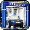 Car wash service station 3D