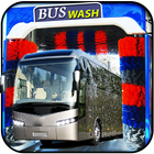 Bus Wash Tuning: Gas Station Parking Bus Simulator icône