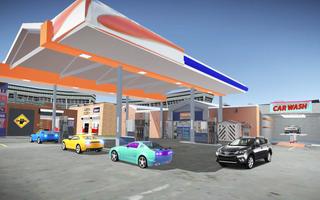 Gas Station Parking Simulator 3D capture d'écran 3