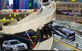 Multi Level Prado car Parking mania Game screenshot 2