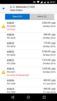 Sales Orders Screenshot 1