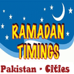 Ramzan Timing Pakistan 2015