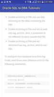 Oracle DBA Tutorials screenshot 2
