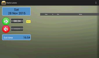 Orario Lavoro FREE screenshot 3
