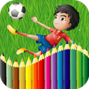 เกมสมุดระบายสี ฟุตบอล APK