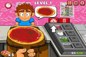 Pizza Dee cooking Dash Maker ảnh chụp màn hình 1