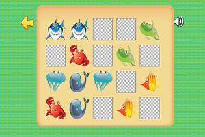 Sea Animal Match Game for Kids capture d'écran 2