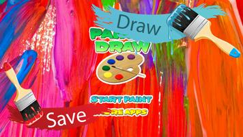 Paint & Draw kids Рисовалка Affiche