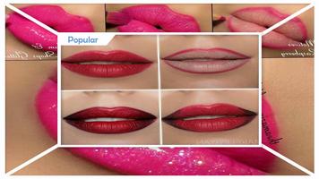 Easy Quinceanera Lips Makeup تصوير الشاشة 3