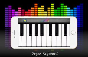 Organ Keyboard Affiche
