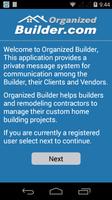 Organized Builder poster