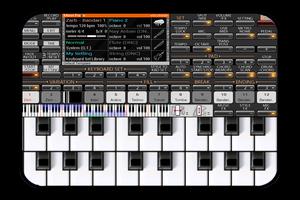 piano  korg capture d'écran 1