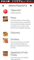 Athens Pizza and Restaurant تصوير الشاشة 1