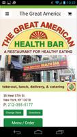 The Great American Health Bar Plakat