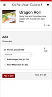Kai Fan Asian Cuisine تصوير الشاشة 2