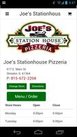 Joe's Stationhouse Pizza poster