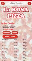 La Rosa Pizza Inc. Plakat