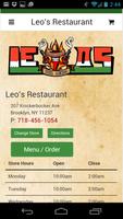 Leo's Restaurant Affiche