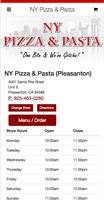 NY Pizza & Pasta Affiche