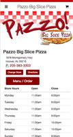 Poster Pazzo Big Slice Pizza