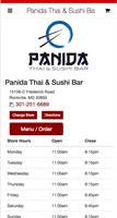 Panida Thai & Sushi Bar Affiche