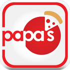 Papas Pizza Zeichen