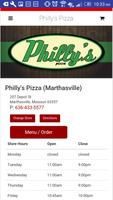 Philly's Pizza الملصق