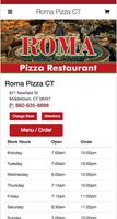 Roma Pizza CT poster