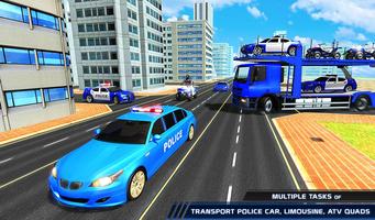 US Police Limo Transport Game imagem de tela 2